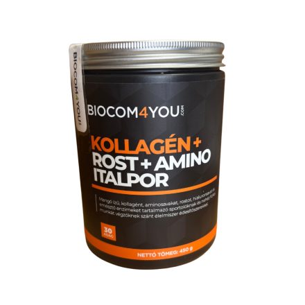 Biocom4You - Kollagén+Rost+Amino Italpor 450g